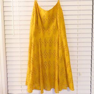 Yellow Summer Dress Old Navy Plus Size XXL